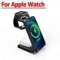 Carregador 3 em 1, sem fio para Celular, Fone de ouvido, Smartwatch